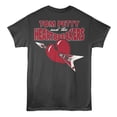 thumbnail image 3 of Tom Petty Broken Heart Men's T Shirt (Charcoal, AdultS), 3 of 3