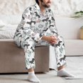 thumbnail image 6 of KLL Dachshund Dog Puppy Sleepwear Mens Flannel Pajamas,Long Cotton Pj Set, 6 of 7