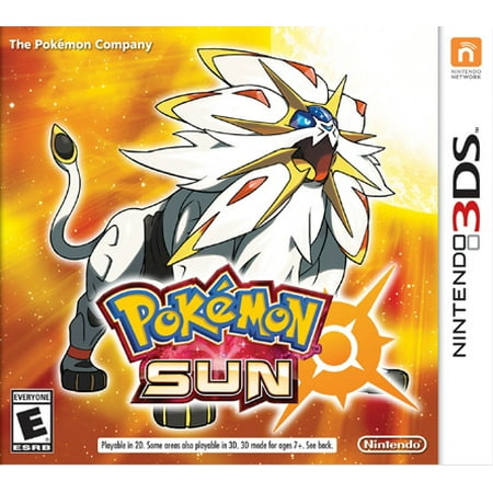 Pokemon Sun, Nintendo, Nintendo 3DS, 045496743925