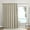 Off-White, variant on Exclusive Home Sateen Twill Woven Room Darkening Blackout Wide Patio Grommet Top Single Curtain Panel, 100"x96", Linen