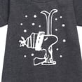 thumbnail image 2 of Peanuts - Woodstock Snowfall - Toddler And Youth Girls Fleece Dress, 2 of 5