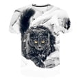 thumbnail image 2 of Verano 2023, camiseta de dibujos animados en 3D para niños, camiseta con estampado de animales para niños y gatos, camisetas para niñas, camisetas de dibujos animados para niños, ropa de animales 13T Gao Jinjia LED, 2 of 2