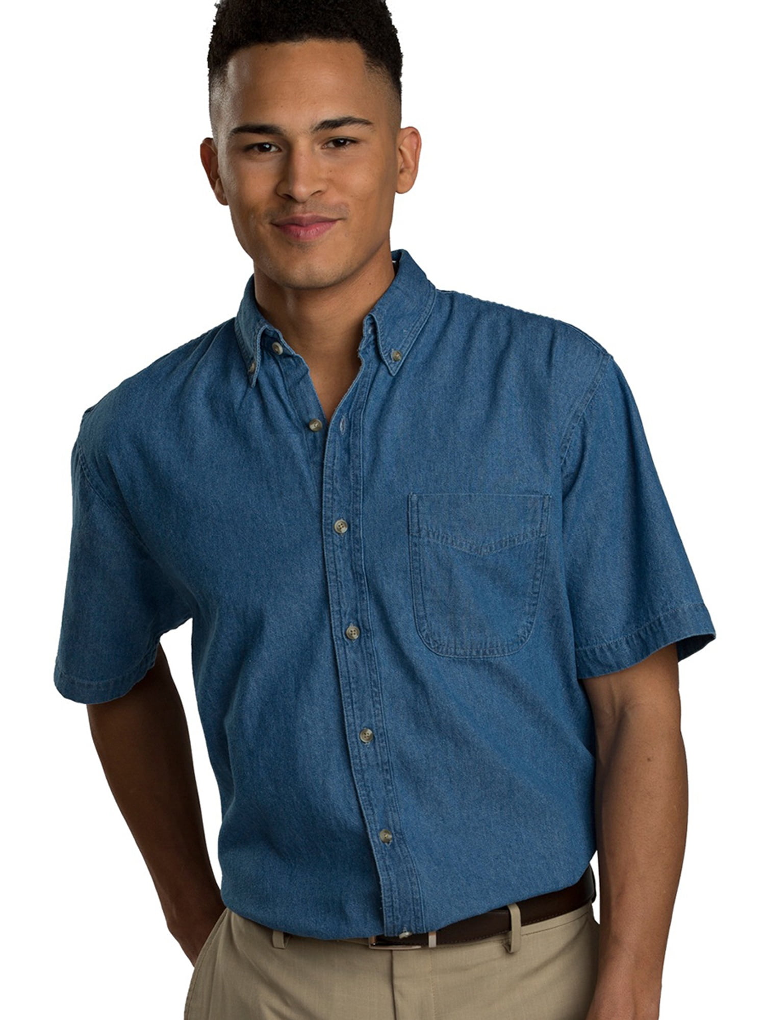 Long sleeve button down shirt with shorts Clearance