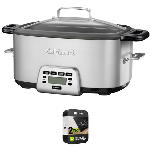 Cuisinart MSC800 Cook Central 4in1 MultiCooker, 7 Quart Bundle with