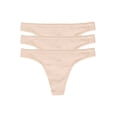 thumbnail image 3 of OnGossamer Womens Cabana Cotton Low Rise Hip G Thong 3-Pack Style-1412P3, 3 of 3