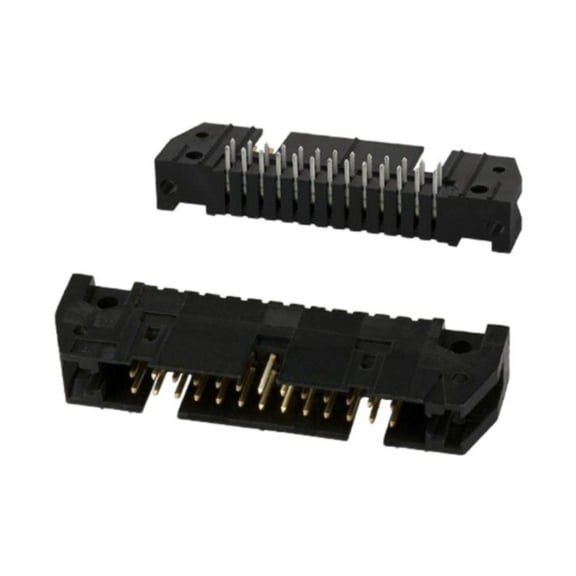 Pack of 4 5102159-6 Connector Header Through Hole, Right Angle 26 position 0.100 (2.54mm)