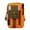 Orange, variant on Men Outdoor Sports Tactical Phone Waist Belt Bag Fanny Pack Pouch Zipper Pockets