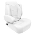 thumbnail image 3 of Wise 3126-784 Premier Series High Back Pontoon Reclining Helm with Flip Up Arm Rests, Brite White, 3 of 6