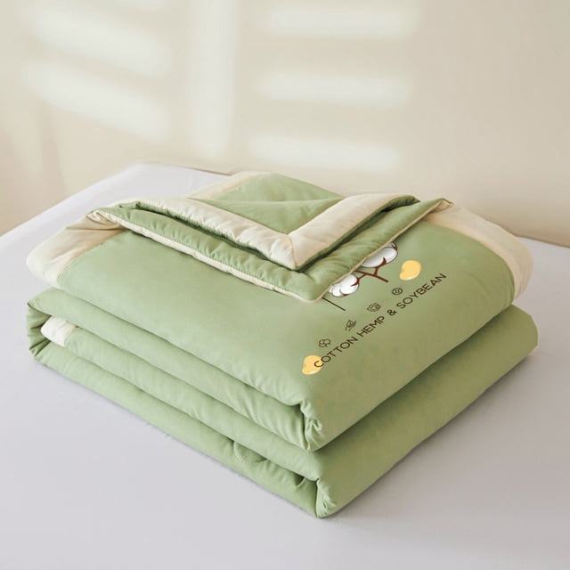 Affordablo Anti-Static Fuzzy Soft Blanket Microfiber Summer Cool Quilt Lightweight And Comfortable Summer Quilt Multi Functional Summer Cool Quilt And Bed Blanket Lightweight All Seasons