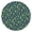 Minima, variant on Minimalist Botanical Cactus Table Cover - Round Elastic Fitted Cloth, Southwestern Waterproof Fabric, Windproof Design for Outdoor & Restaurant Use