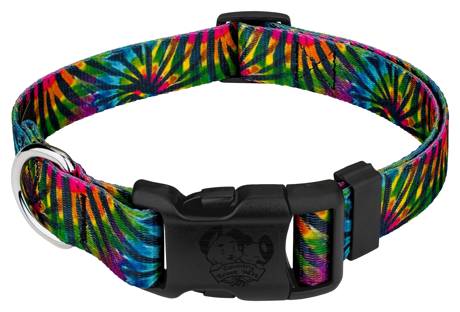 Country Brook Design® 2 Inch Tie Dye Stripes Polyester Webbing 10 Yards