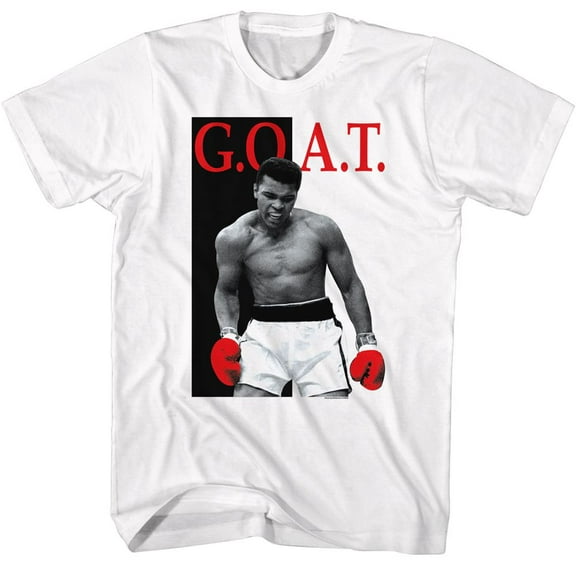 Muhammad Ali GOAT Again White T-Shirt