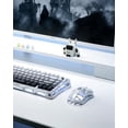 thumbnail image 6 of GravaStar Mercury M2 Wireless Gaming Mouse - PAW3395 26K DPI, 79g Lightweight Hollowed-Out Design, Tri-Mode, RGB - Opaline White, 6 of 6