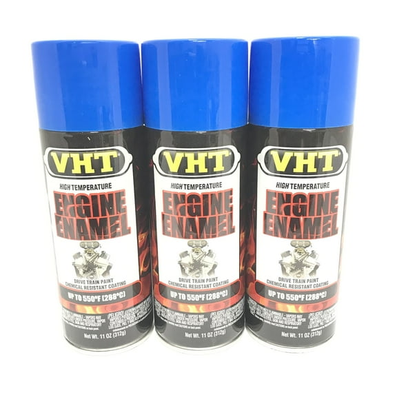 VHT SP134-3 PACK FORD LIGHT BLUE Engine Enamel High Heat Drive Train Paint - 11 oz