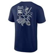 Men's Navy Dallas Cowboys Split Zone T-Shirt