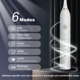 thumbnail image 3 of Cepillo de dientes eléctrico MAXWISDOM, paquete de 2 para adultos con 10 cabezales, 3 of 9