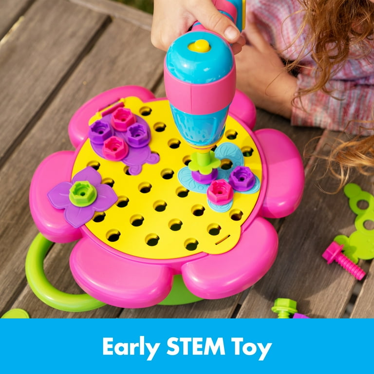アート・デザイン・音楽 DINKEY TOYS/ edition 4 Educational Insights Design & Drill Flower Power Studio