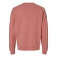 thumbnail image 2 of Hanes Originals Unisex Garment Dyed Crewneck Sweatshirt Mauve 2XL, 2 of 4