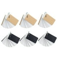 thumbnail image 4 of FUEENIRVA Study Aid Memo Pad Paper Black 6Pcs, 4 of 8