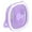 Purple, variant on Tahtuvzn Home Appliances Desktop Fashion and Convenient Mute 3-speed Fan Night Light Wall-mounted Two-in-one USB Charging Mini Fan,6.85x3.07x6.85 inch