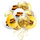 thumbnail image 1 of KAKOWELY Juego de 15 globos de 12 pulgadas para el regreso a clases, globos de látex con impresión de autobús escolar, globos decorativos para fiestas escolares (dorados), 1 of 4