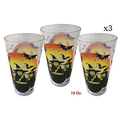 3 Halloween Spooky Ghost Witch Party Cups Great Halloween Party Favor Large 3 Halloween Spooky Ghost Witch Party Cups Great Halloween Party Favor Large