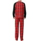 thumbnail image 5 of Sonducket Pijamas navideños Familia a juego Vacaciones Navidad Loungewear Cuadros Manga larga Pijama HOMBRE XXL, 5 of 6