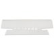 thumbnail image 2 of Universal UNV43313 1/3 Cut Tab 3.5 in Plastic Hanging File Folder Index Tabs Transparente (25/Paquete), 2 of 4