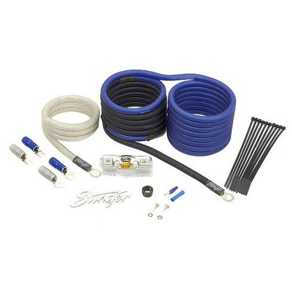 STINGER SK6241 AMP 4 GA Car Stereo Amplifier PRO Kit