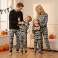 thumbnail image 3 of Nibbcoa Halloween Pajamas for Family Pumpkin Print Long Sleeve Tops + Pants Set, 3 of 10