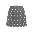 thumbnail image 2 of Uorisango Black and Gray Polka Dots Women's Athletic Golf Skorts Skirts Lightweight Versatile Running Sports Pickleball Skirt for Women Fashion with Shorts Workout Sports Daily Wear, 2 of 7