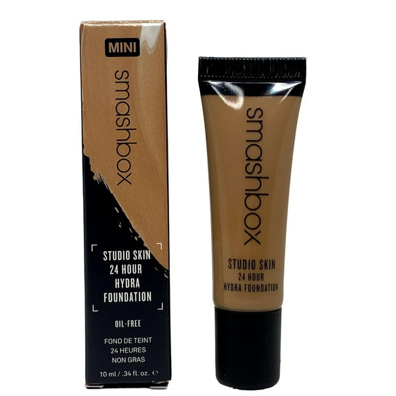 Smashbox Mini Studio Skin 24 Hour Hydra Foundation - 3.1 Medium Cool Peach - .34 fl o / 10 ml