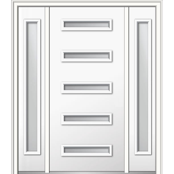 Verona Home Design Spotlight 68.5"x81.75" Fiberglass Smooth Prefinished