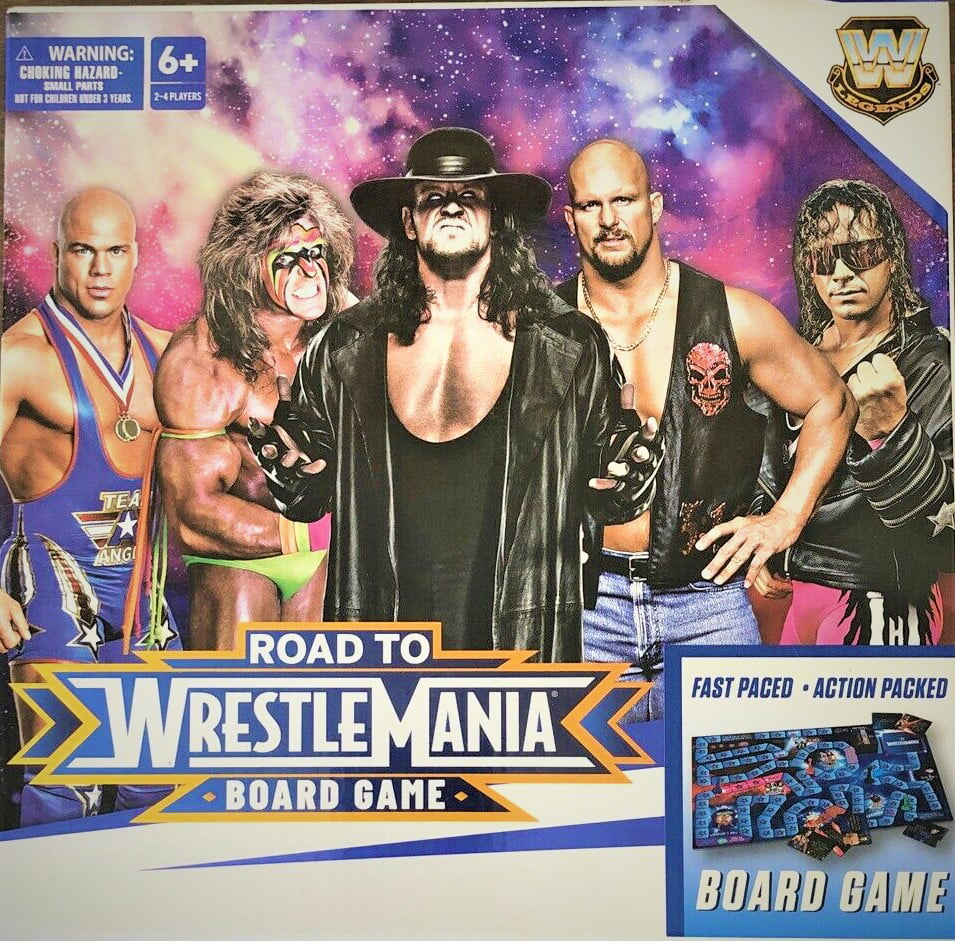 WWE Legends Road to Wrestlemania Board Game