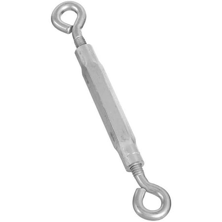 Pro Turnbuckle - National Mfg. 1/4x7-1/2 Zinc Turnbuckle N221747 Pack of 10
