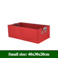 thumbnail image 3 of teapwant Fabric Raised Garden Bed Rectangle Breathable Planting Container Growth Bag, 3 of 5