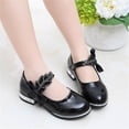thumbnail image 6 of Viluyesy Girls Rhinestone Flats - Children Princess Performance Shoes Summer Dress Ballet Dance School Shoes For Big Kids Black Size 12.5 M, 6 of 9