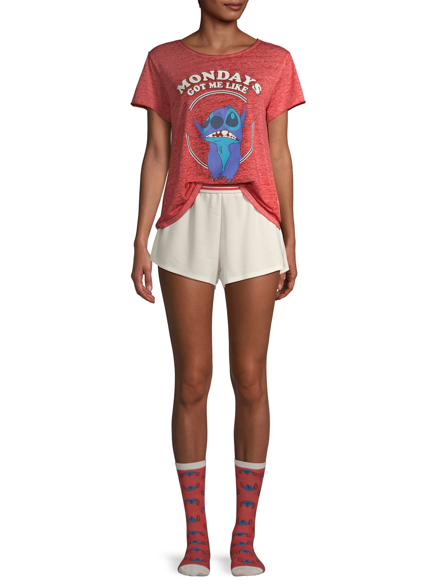 Stitch pajama set walmart sale