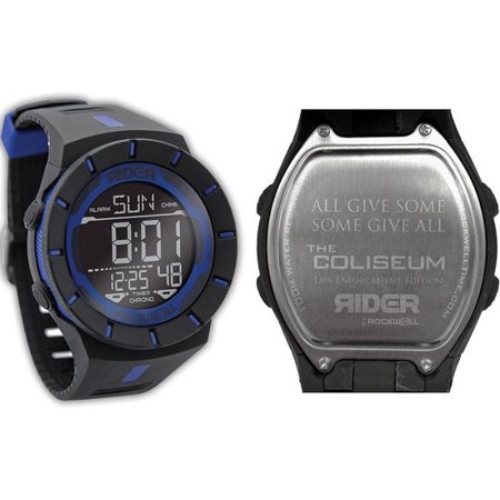 - 102P Coliseum Watch Countdown Timer Police Blue