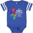 thumbnail image 3 of Inktastic I'm a Pirate Mermaid-like a Regular Mermaid, Only Cooler Boys or Girls Baby Bodysuit, 3 of 5