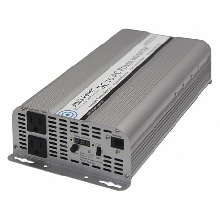 AIMS Power 2500W Modified Sine Wave Inverter 5000 Watts Surge 12V
