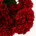 thumbnail image 3 of Cabezas de flores artificiales Macarena para boda decoración de muebles bricolaje hogar rojo, 3 of 8