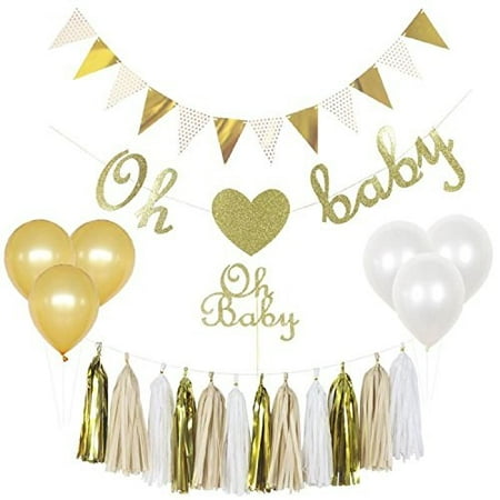 Baby Shower Decorations Gender Neutral Kit Set Boy Or Girl