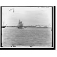 thumbnail image 2 of Historic Framed Print, [Bay from the pier, Put-in-Bay, Ohio] - 2, 17-7/8" x 21-7/8", 2 of 9