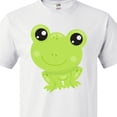 thumbnail image 4 of Inktastic Cute Frog, Little Frog, Baby Frog, Green Frog T-Shirt, 4 of 5