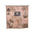 thumbnail image 2 of Rideau de Douche Carte au Trésor du Pirate, 2 of 2