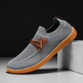 thumbnail image 6 of PLERISE Men's Lightweight Breathable Sneakers, Wide Toe, Slip-On Casual Outdoor Shoes, Durable Rubber Sole for Hiking, Camping, and Everyday Wear, 6 of 9