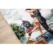 Luca-S Welcome Home Kit & Frame Counted Cross-Stitch