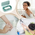 thumbnail image 6 of Soap Dish with Lid - 2 Layer Covered Container, Dustproof SoapHolder | Portable Storage Box for Bathroom, Shower, Kitchen Sink, Bathtub, Dishwashing, Outdoor Camping, Travel Hygiene, Daily Soap Organ, 6 of 18