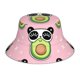 thumbnail image 1 of Fotbe Panda Avocado Sombrero Tipo Pescador con Estampado – Sombrero de Sol de Algodón de Moda para Playa, Golf, Pesca, 1 of 6